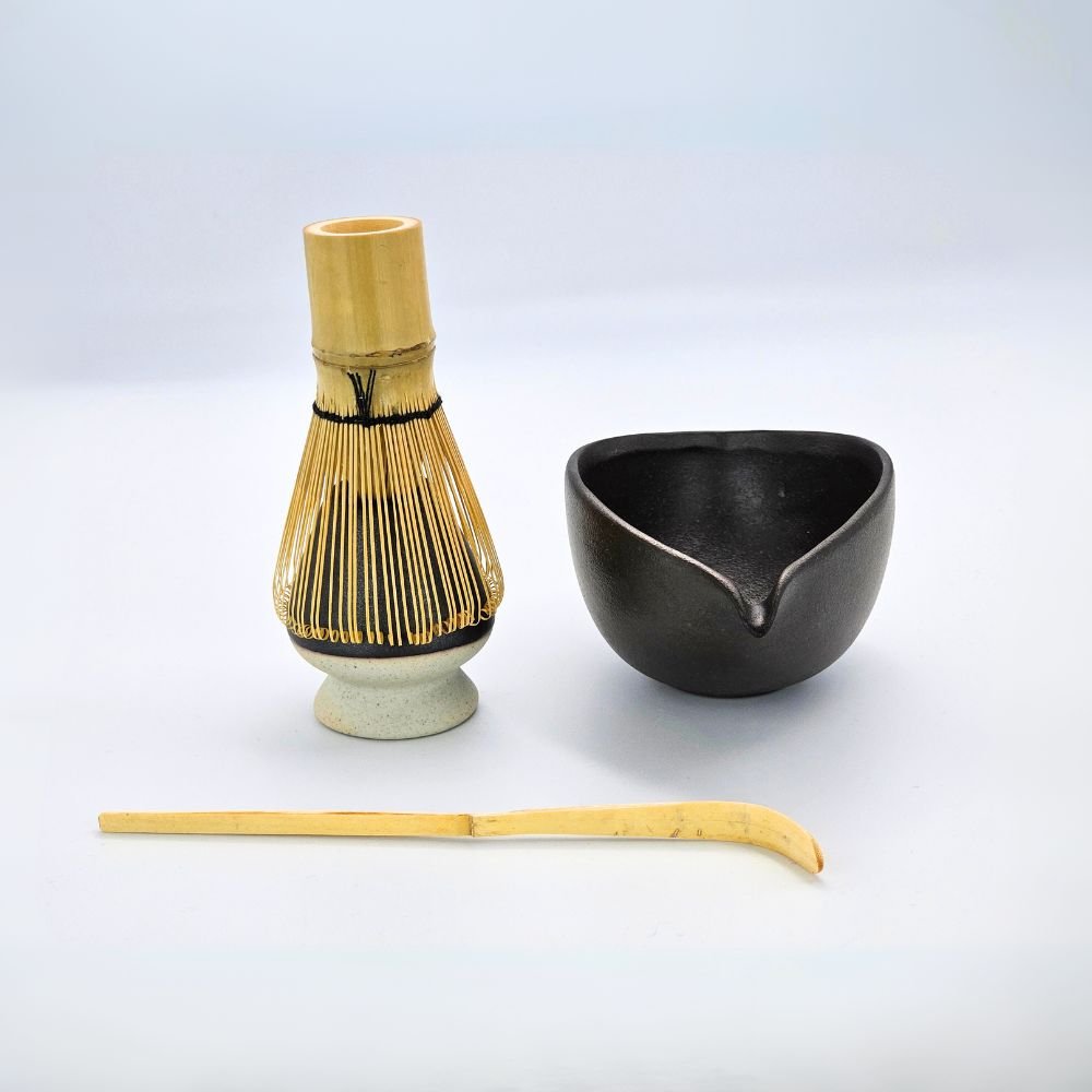 Matcha Set 4 Teilig mit Einguss - LUNDAVY