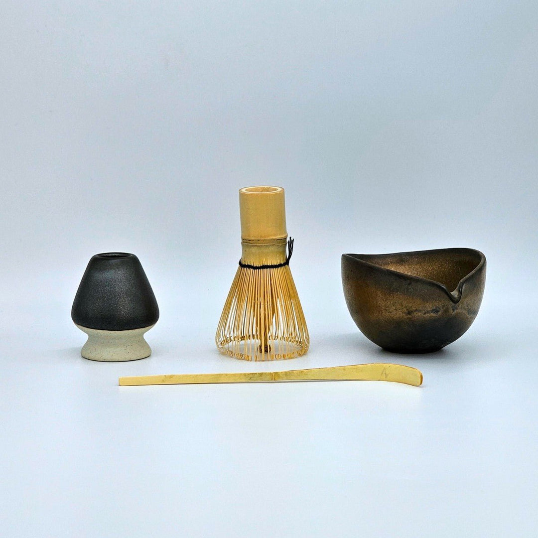 Matcha Set 4 Teilig mit Einguss - Lundavy